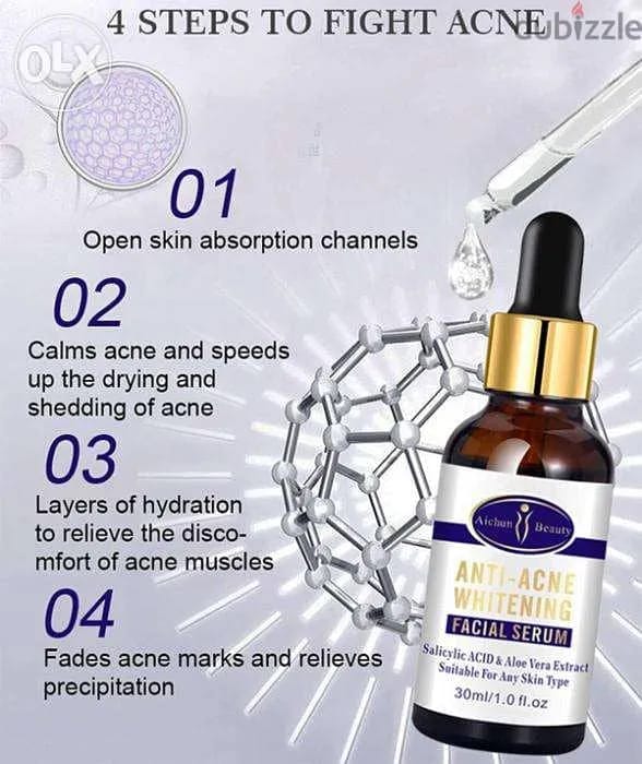 Anti-Acne Whitening Serum | Remove Acne Scars | 30ml