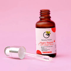 Beauty Factor Night Repair Collagen Serum (30ml)