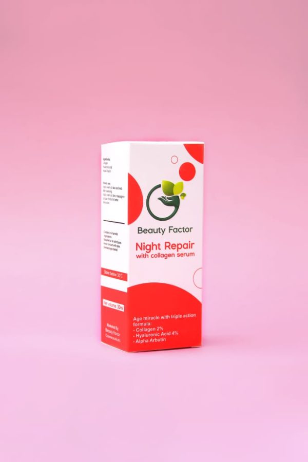 Beauty Factor Night Repair Collagen Serum (30ml)