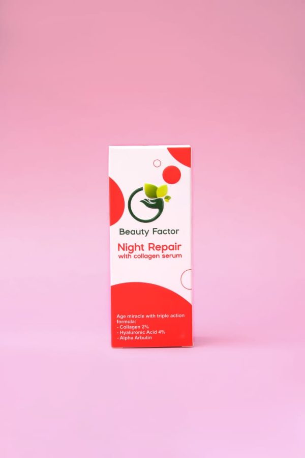 Beauty Factor Night Repair Collagen Serum (30ml)