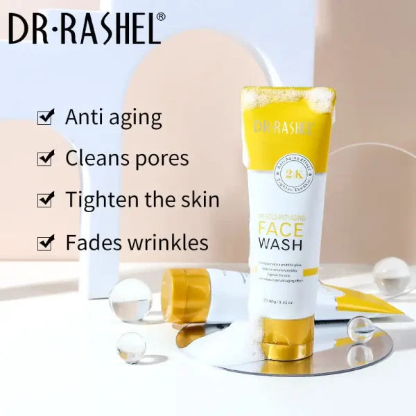 Dr Rashel Gold Anti Aging Face Wash, 100g