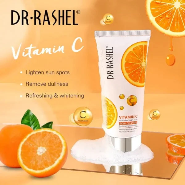 Dr.rashel Brightening Anti Aging Deep Cleansing Vitamin C Facial Cleanser – 80ml