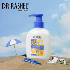 Dr Rashel Vitamin C Hyaluronic Acid Moisturizing Sunscreen Lotion Spf 90 – 180 Ml