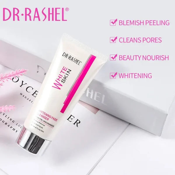 Dr.rashel Whitening Fade Cleanser | Deep Cleaning Fading Dark Spots Facial Cleansing – 80g