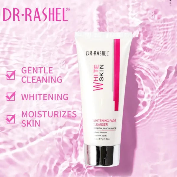 Dr.rashel Whitening Fade Cleanser | Deep Cleaning Fading Dark Spots Facial Cleansing – 80g