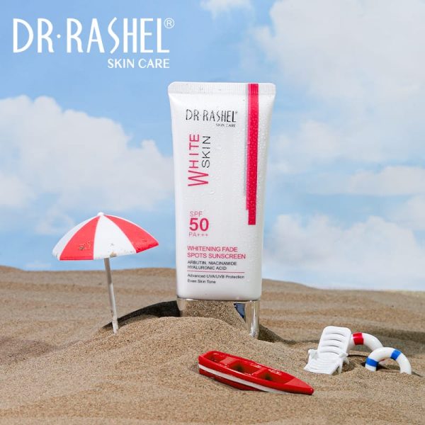 Dr Rashel Whitening Fade Spots Sunscreen Spf 50 – 50g