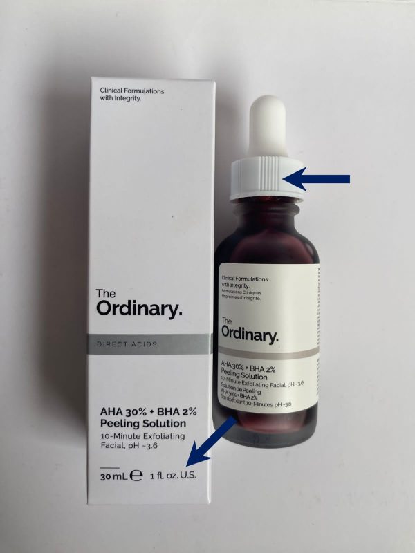 The Ordinary Aha30% + Bha 2% Peeling Solution Us