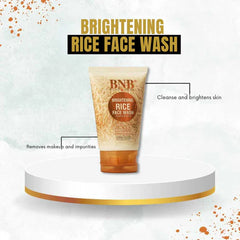 Bnb Whitening Rice Extract Bright & Glow Kit | Special Deal | U-Care