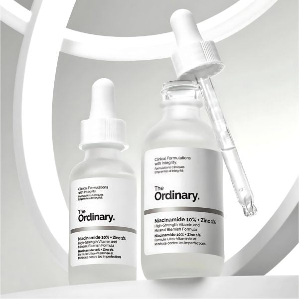 The Ordinary Niacinamide 10% + Zinc 1 % (30ml ) – Pack of 2